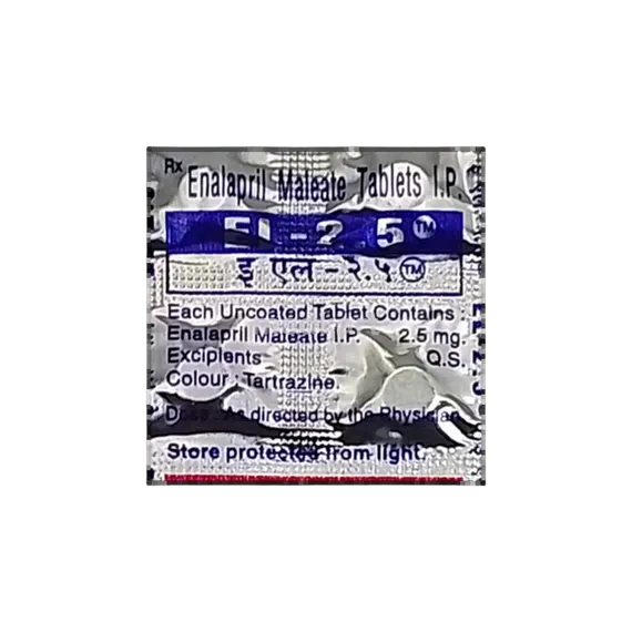 el 2.5mg tablet 10's
